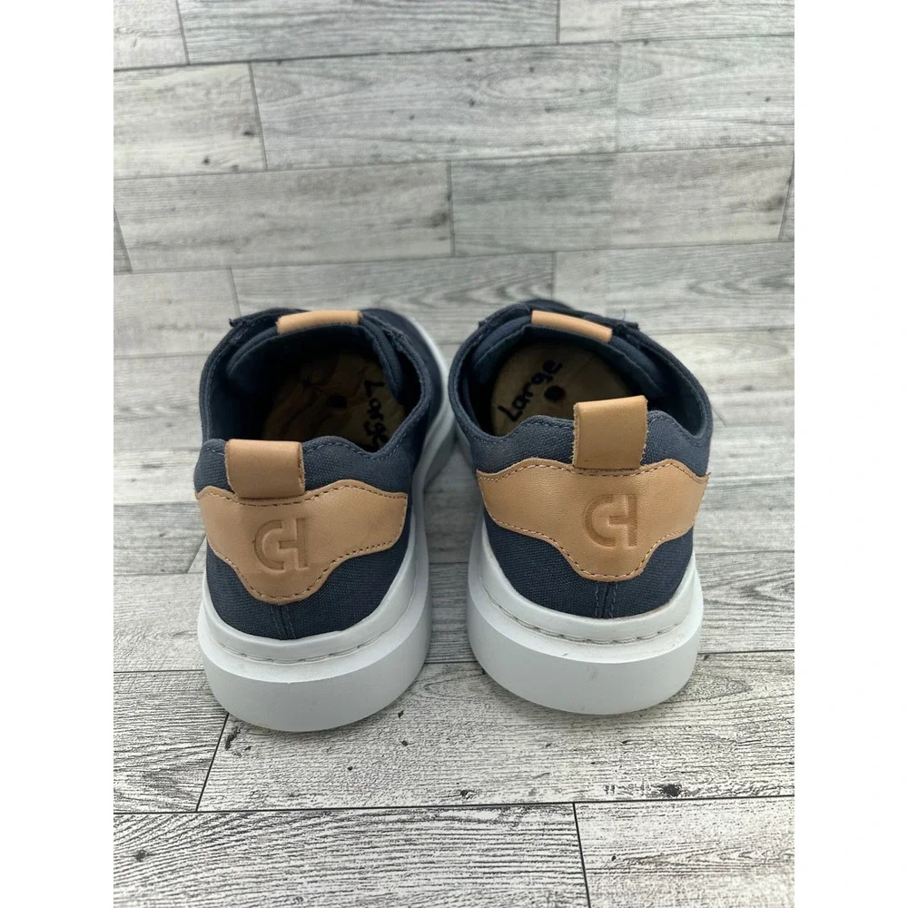 Cole Haan GrandPro Rally Canvas Court Sneakers Navy Blue Men Sz 8M C34716